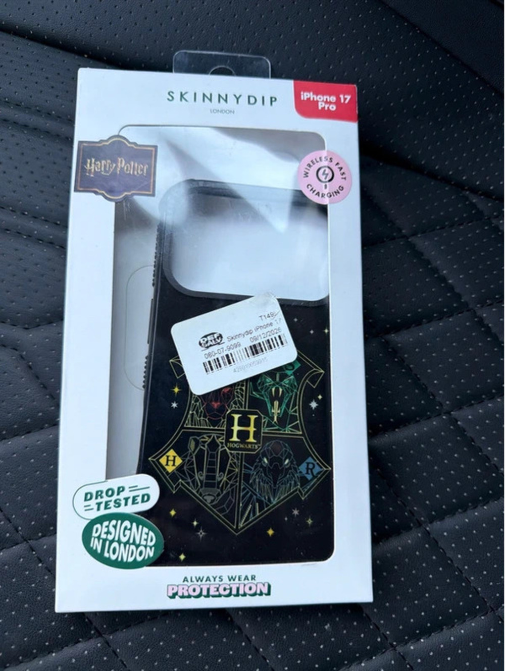 Skinnydip London Harry Potter Hogwarts iPhone 17 Pro Case Wireless Charging